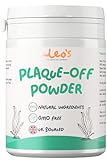 Leo's Plaque Off Powder for Dogs & Cats | 200g | Pet Teeth Cleaning | Cat & Dog Breath Freshener Dental Products | 100% Natural | No Dog Toothbrush or Dog Toothpaste | Plaque Remover for Dogs & Cats