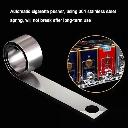 Store Display Rack Wall Mounted Storage Rack Supermarket Convenience Store Automatic Cigarette Rack Space Saving Assembled Display Cabinet,Cigarettes Display Rack,Acrylic Automatic Cigarette image 5