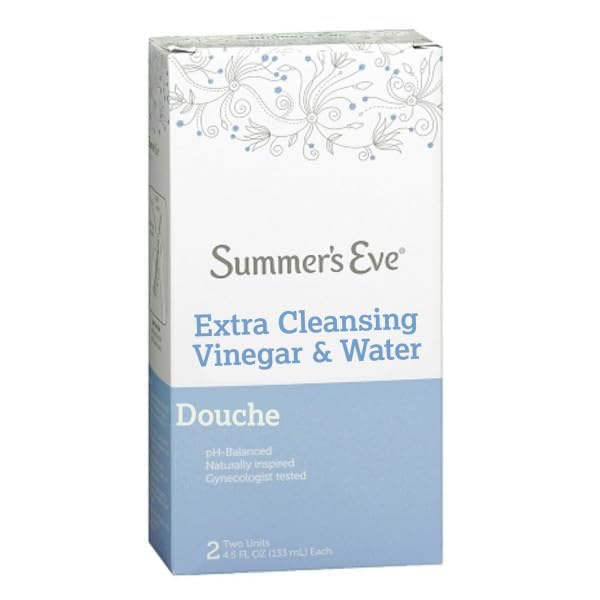 Summer's Eve Extra Cleansing Vinegar & Water Douche 2 Ct