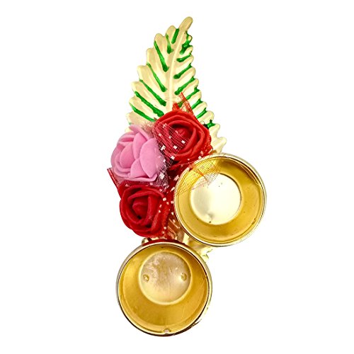 icrafts Diwali kankavati Räucherstäbchen Pooja Puja Thali Tilak dekorativen Platte Set