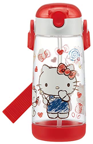 Image of Cool Sports Bottle Children's Water Bottle Clear Bottle Hello Kitty