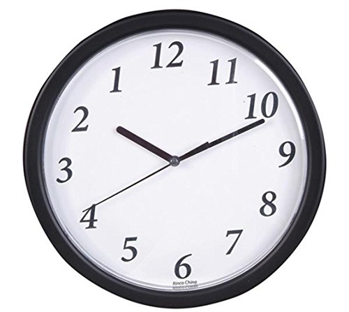 Reloj de pared analógico RINCO 9 pulgadas miniatura 1