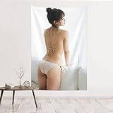 加藤夕夏 タペストリー 壁掛け 無痕フック付き 多機能ホーム インテリア 現代の誕生日 パーティー パーソナリティギフト 子供 部屋の装飾 ファッション 102cm*152cm