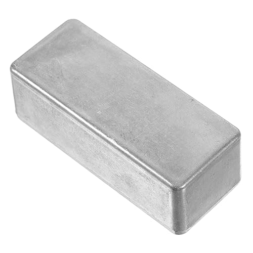 ULDIGI Effector Box Aluminum Organizer Secure Storage for Guitar Pedals Project Boxes for Electronics