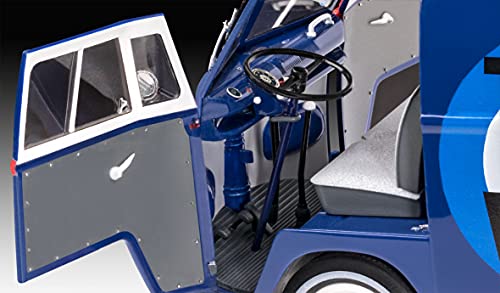 Revell Geschenkset VW T1 Tour-Bulli The Who, Fan-Edition, originalgetreuer Automodellbausatz für Fortgeschrittene, Starter Kit mit Basis-Zubehör