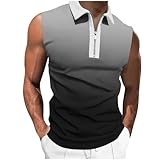 KOG Tank Top Herren Sport Tanktop Sommer Muskelshirt Ärmelloses Shirt Mode Motiv Tshirt Fitness Baumwolle Outlet Amazon Junge Tops Lässig Kleidung Teenager Muskelshirts Gutscheine Schwarz 3XL
