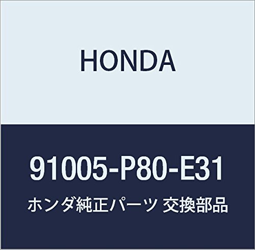HONDA Genuine Parts Bearing Ball Part Number 91005-P80-E31