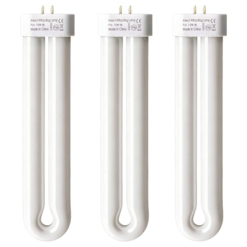 15-Watt 4-Pin Base Replacement Bulb 3 Pcs - Compatible with Black Flag...