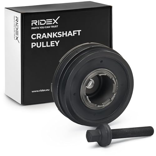 Polea de cigüeñal RIDEX 3213B0161 con tornillo para motor de coche