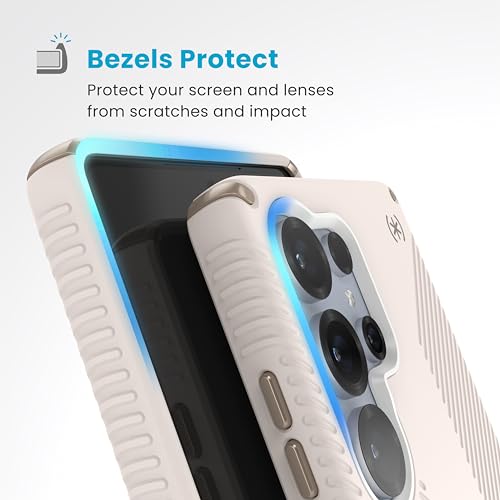 Image of Speck Samsung Galaxy S25 Ultra Case - Magnet Case, 13-Foot Drop Protection, No-Slip Grips - Samsung S25 Ultra Case Magsafe - Raised Bezel and Enhanced Buttons - Presidio 2 Grip