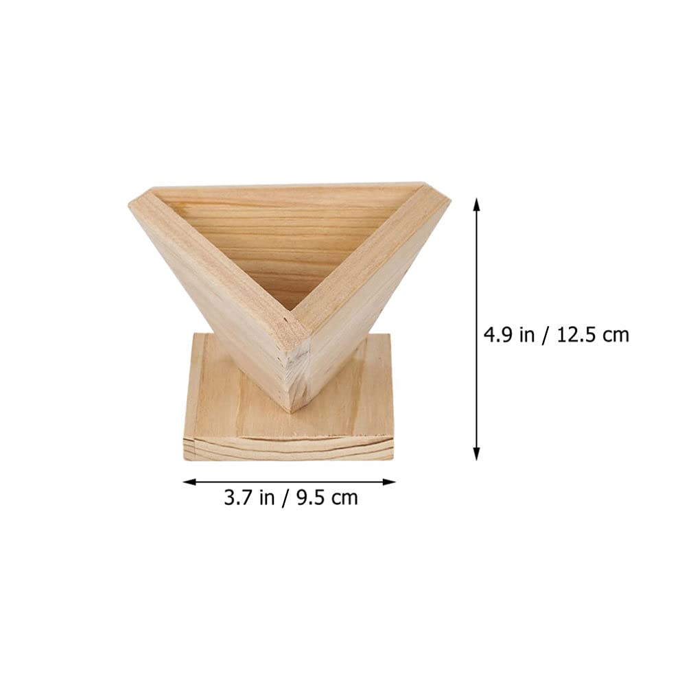 2pcs Zongzi Mold Wood Triangular Food Mold Food Molds Rice-pudding Mold Wood Rice Making Molds Rice Dumpling Molds Rice Food Mold Wood Rice-pudding Mold Rice Ball Mold