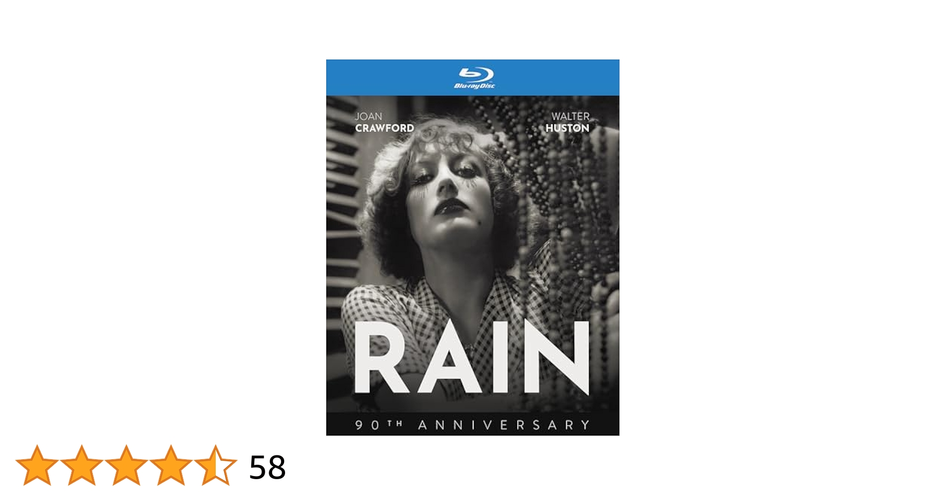 Amazon.com: Rain (90th Anniversary Special Edition) [Blu-ray