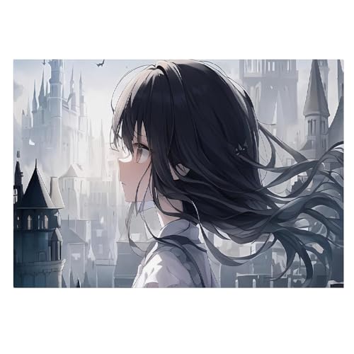 Póster de anime japonés LIAZLIUT de 50x70 cm para decoración moderna de pared