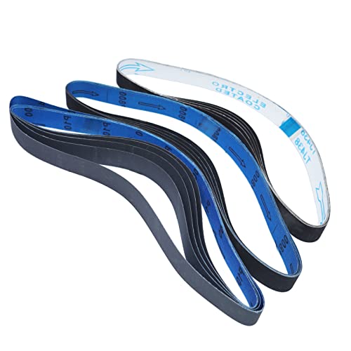 1x30 Sanding Belts for Knife Sharpening Kit,Silicon Carbide Belt Sander