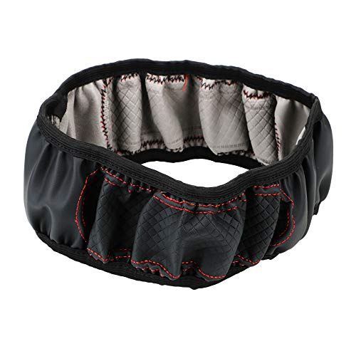 NOPNOG Capa para volante de carro, tipo couro em relevo, antiderrapante, universal, para volante de