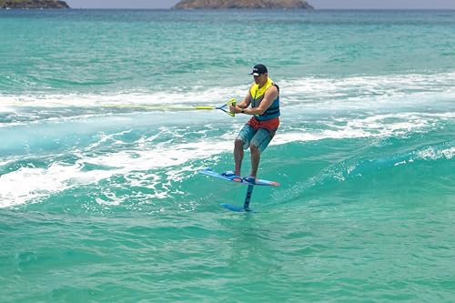 image for ZUP DOMORE All-Purpose Water Sports Board with Pre-Drilled Foil Mount 