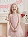Tutu.kk Toddler Girls Dress Sleeveless A-Line Birthday Party Dresses with Layered Tulle Wedding Gown Pink 1-2T