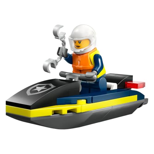 LEGO City Le jet ski de la police Polybag 30693 - vue 5