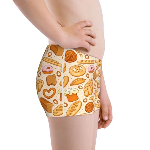 Boys' Cotton Boxer Brief Soft Underwear-Various Bread2