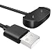 Produktbild OcioDual 50cm USB Ladekabel Schwarz Kompatibel mit Amazfit T-REX Pro, GTR 2/2e, GTS 2/2e/2 mini/4 mini, Bip U/U Pro, Zep E Circle/E Square/Z