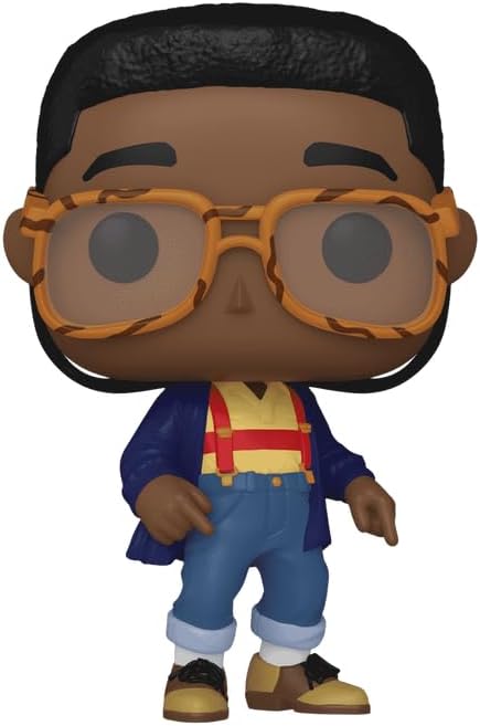 Miniatura 2 de Funko Pop! TV WB 100 Family Matters - Steve Urkel Common incluido con un protector de ático de Byron
