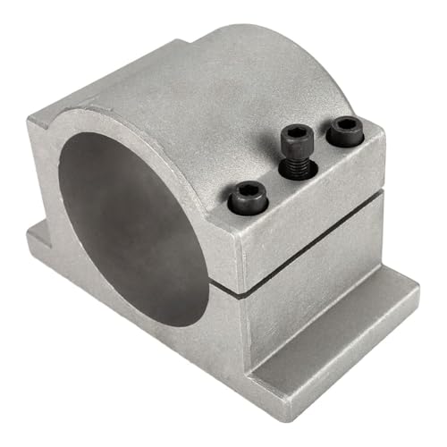 Soporte de abrazadera CNC de 80 mm en aluminio fundido con 3 tornillos 2