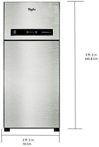 Image of Whirlpool 405 L 2 Star Frost Free Double Door Refrigerator(PRO 425 ELT ALPHA STEEL (2S, Alpha Steel, 2022 Model)
