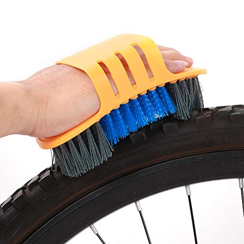 Ferramenta de limpeza de bicicletas de plástico, bem organizada, equipamento de manutenção de bicicl