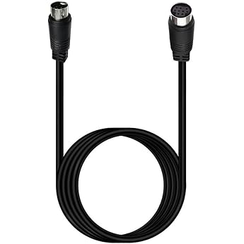 S Video 9 Pin Mini DIN Male to Female Cable for TV Receiver and Projector