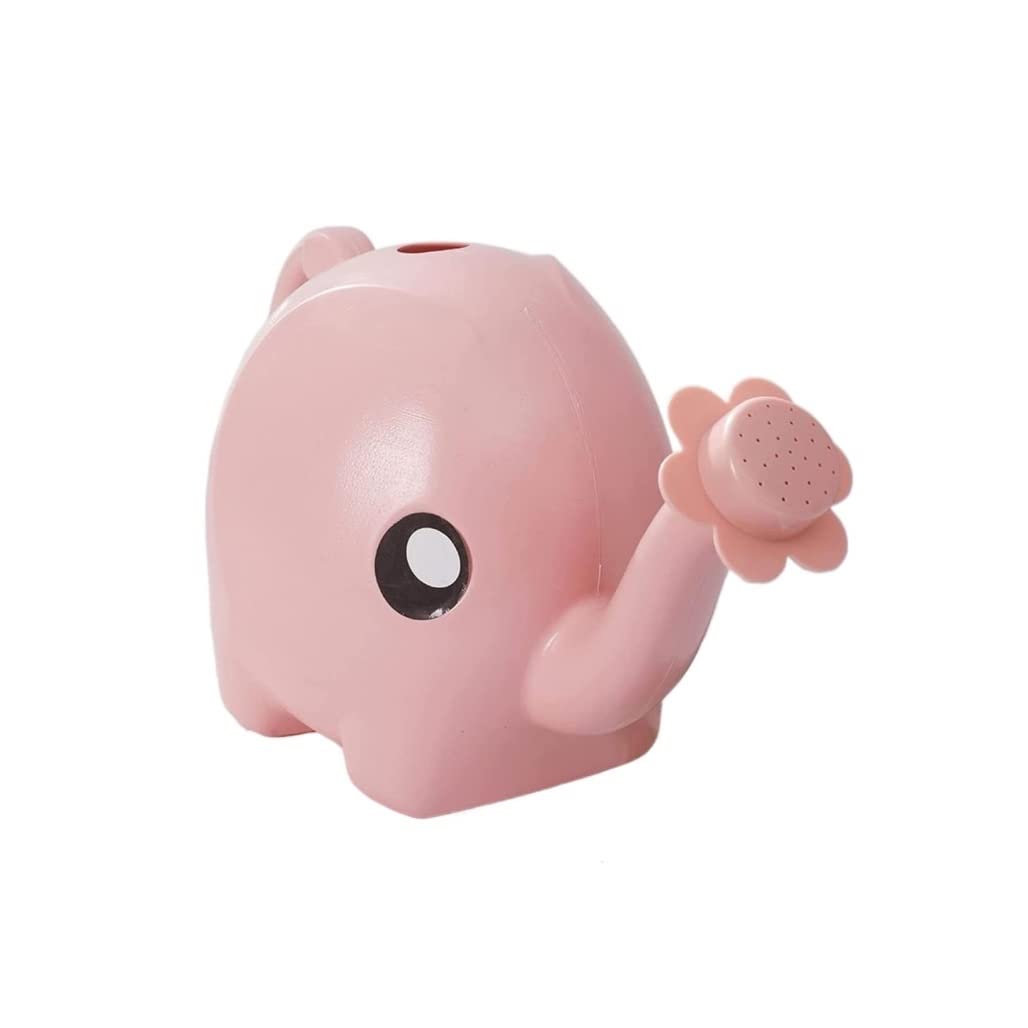 Rozpylacz Konewka Konewki Konewka Do Roślin Domowych Ciekawy Kształt Słonia Doniczka Na Wodę Butelka Kwiat Do Garnka Do Podlewania Bonsai Ogrodowego Opryskiwacz (Color : Pink, Size : 15x 25 x 11cm)