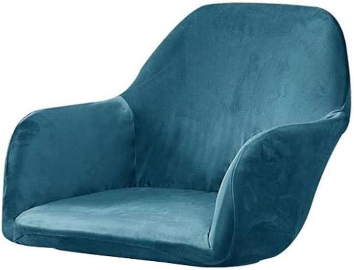 WWQQKJ Chair Cover Office Dining Room Kitchen Modern 1/2/4 Pieces Chair Cover Velvet Chair Covers With Armrests Stretch Universal Chair Cover Armchair (Color : K, Size : 2pcs)