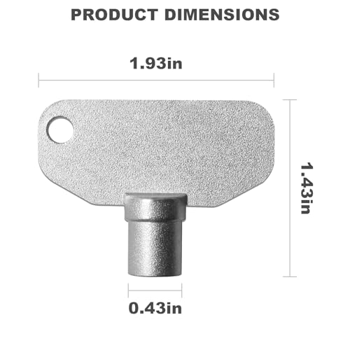 Image of 2PCS Barrel Keys E3-5-15 Replacement for Southco Barrel Keys E3-5-15 for RV, Trailer Motorhome, Campers (E3-26-715-15)