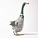 Produktbild Homescapes Garten Deko Ente Metall Figur, handbemalt Metallvögel Dekofigur aus Eisen, Gartenfigur für Garten Teich und Balkon, Teichdeko Tierfigur, ca. 41 cm
