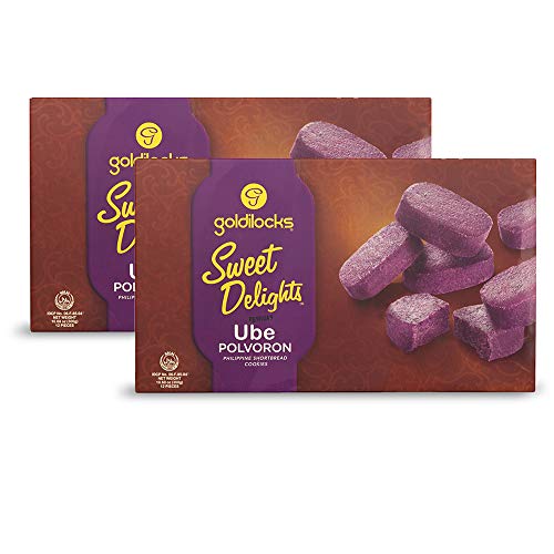 Goldilocks Sweet Delights Galletas de mantequilla filipinas (Ube, 2 unidades)