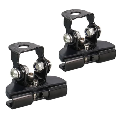 Support barre LED supports montage phares LED Résistant à la Corrosion, Phares/Feux de Plaque pince en alliage d'aluminium pour la plupart des voitures, camions, SUV...