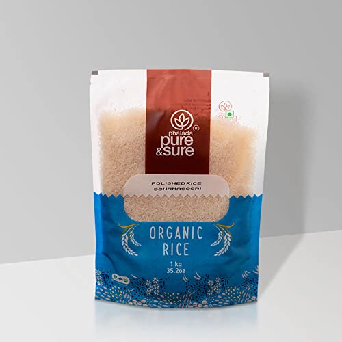 See full amazon price history chart for Pure & Sure Organic Sona Masuri Rice 1kg | 100% Naturally Processed Chawal | Organic Energy Booster | Rich in Fibre | Helps in Controlling Blood Pressure Pure & Sure Organic Sona Masuri Rice 1kg | 100% Naturally Processed Chawal | Organic Energy Booster | Rich in Fibre | Helps in Controlling Blood Pressure (B00M70Z7JK) Amazon Price History, Amazon Price Tracker
