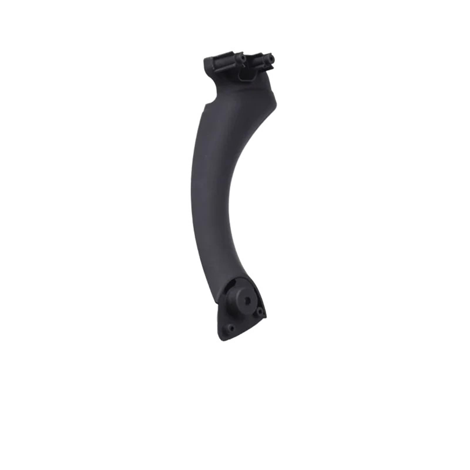 Ouokchm Car Interior Door Handle for BMW 3 for Series E90 E91 E92 E93 316 318 320 323 325 335 Handle Decoration Car Interior Door Panel Cover(Black Inside Right)