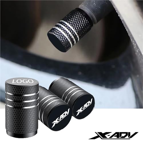 Accesorios XADV 750 tapas de válvula neumático aluminio moto CNC 2