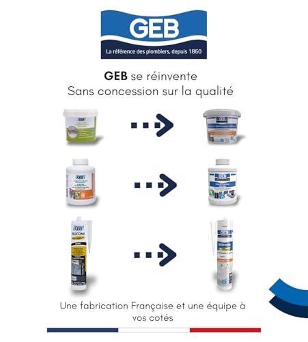 Geb - Collafeu - colle produits réfractaires 310 ml