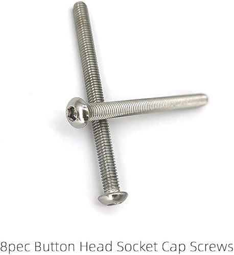 Miniatura 6 de Kit universal de accesorios para cabecero y estribo, tuercas y pernos de acero inoxidable 304 para marco de cama, cabecero y estribo