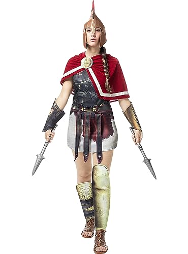 Funidelia | Déguisement de Kassandra - Assassin's Creed Odyssey Déguisement pour Adultes et accessoires pour Halloween, carnaval et fêtes - Taille XS -...