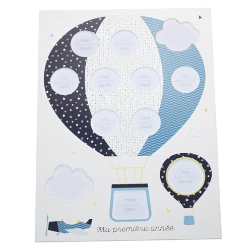 Sauthon Pèle-mêle 12 Photos en Bois montgolfière