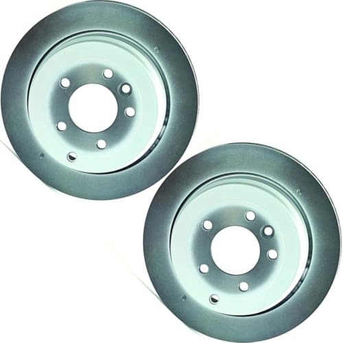 cwwnbn Rear Disc Brake Rotor Replacement SDB000636, SDB000634, SDB000635, SDB000632, SDB000633 for Land Rover LR3 2005 2006 2007 2 Pcs