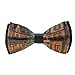 WUXEKZO Mens Boys Fashion Christmas Night Party Pre-Tied Bow Tie, Adjustable Neck Band Creative Bow Ties for Party, Banquet, Graduation