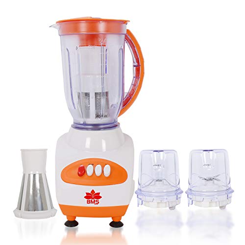 BMS Lifestyle 550-Watt 3 Jar Juicer Mixer Grinder (White) BMS Lifestyle 550-Watt 3 Jar Juicer Mixer Grinder (White)
