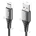 deleyCON 2x 1m USB C Kabel 3.1A Ladekabel Datenkabel USB-A auf USB-C Cable für iPhone 17 16 15 Pro Max Air Galaxy A16 A56 S25 S24 S23 Pixel iPad Pro AirPods Tablet Switch PS5