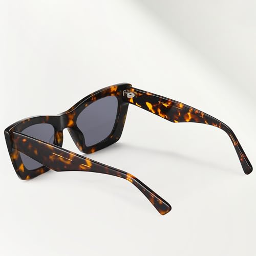 Polarized Acetate Sunglasses for Women Retro Square UV400 Protection Sun Glasses Trendy Shades3