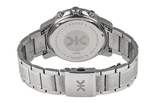Image of KILLER Casual Analog Silver Dial Men's Watch-KLM105C