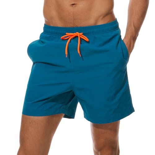 Arcweg Badehose für Herren Jungen Badeshorts für Männer Kurz Schnelltrocknend Beachshorts Boardshorts Strand Shorts mit ...