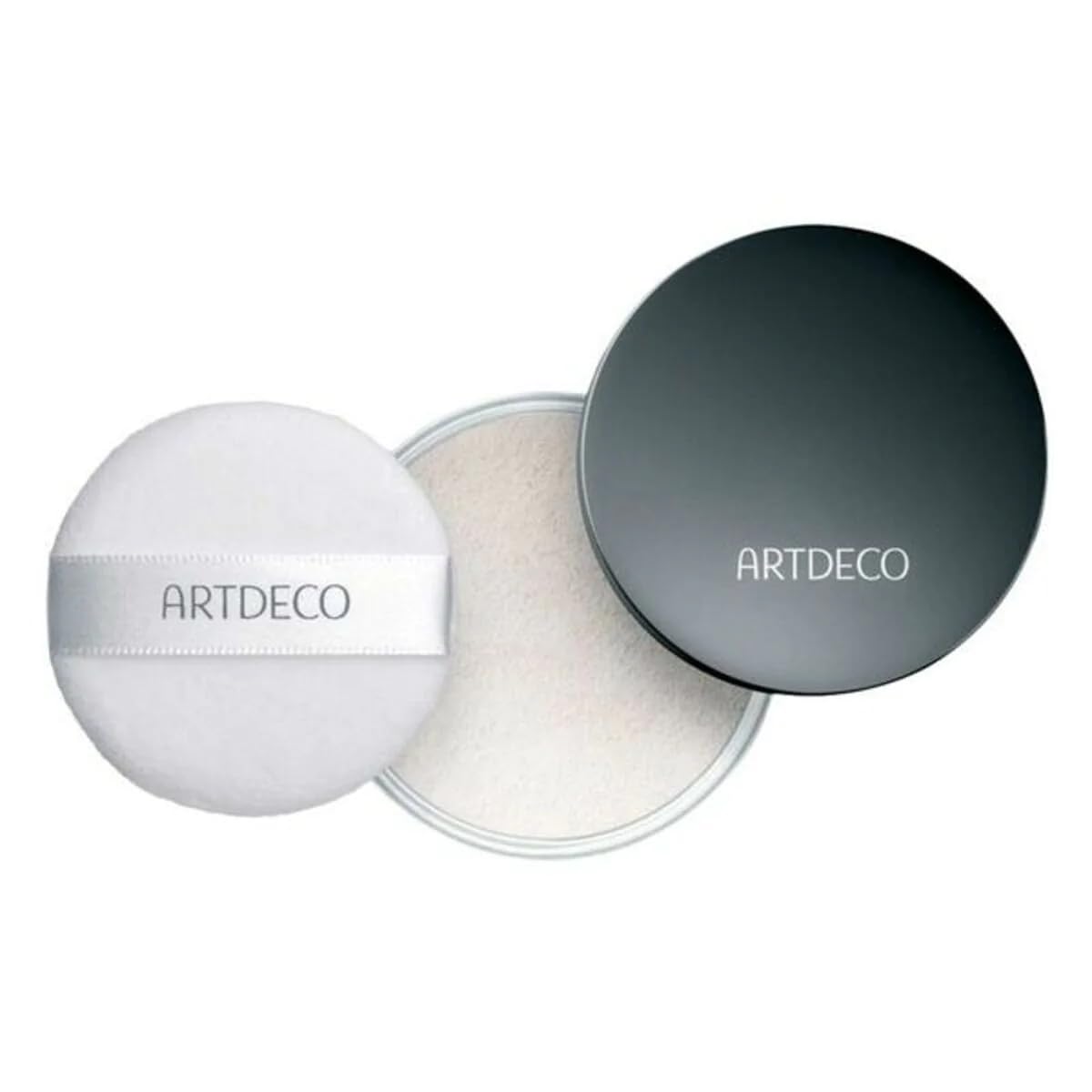 ARTDECO Fixing Powder Fixierpuder transparent in einer Puderdose 1